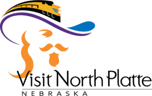 visit north platte, visitors bureau, lincoln county, nebraska, ne, logo
