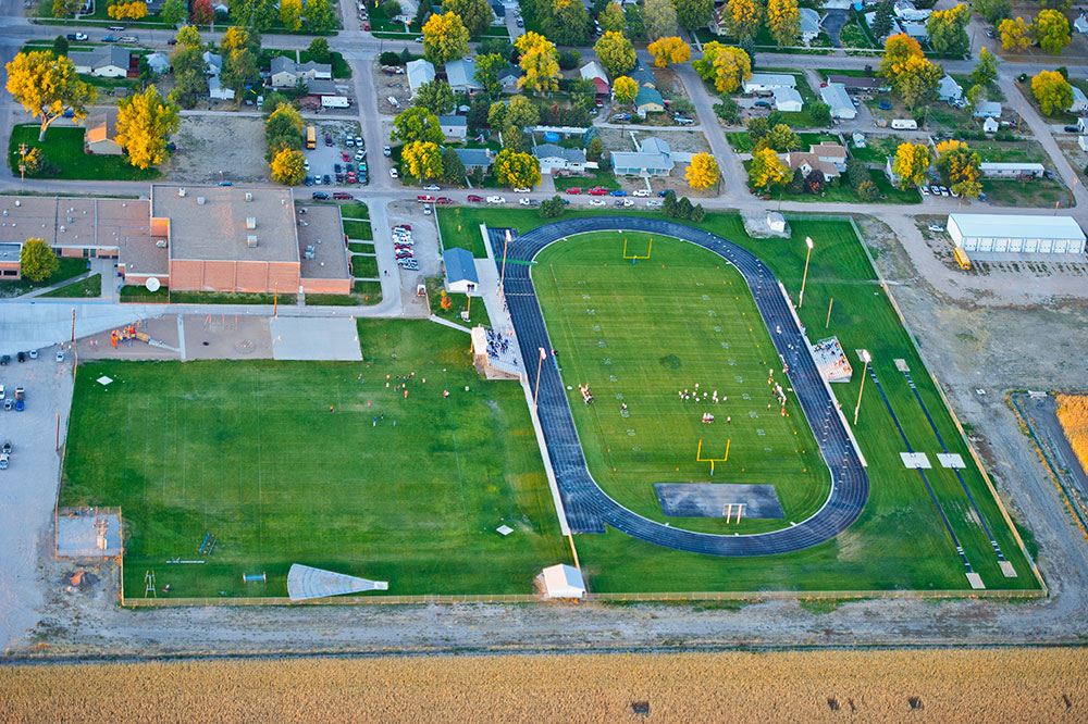 Hershey Public School, Hershey High School, Hershey, Nebraska, NE, track, running, Facility, North Platte Area Sports Commission, Play North Platte
